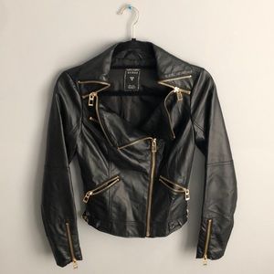 GUESS Faux Leather Jacket